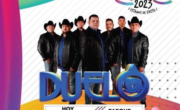 Hoy se presenta el grupo Dulelo en la Feria de Reynosa