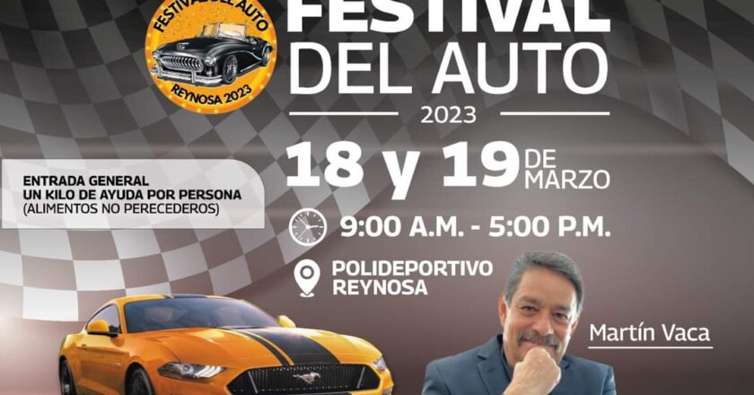 Invitan a Festival del Auto 2023