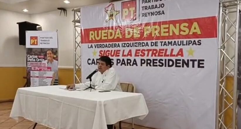Destapa PT a Carlos Peña para reelección como Alcalde