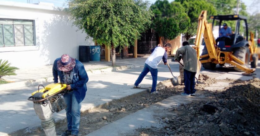 Finalizó COMAPA rehabilitación de drenaje sanitario en El Olmo