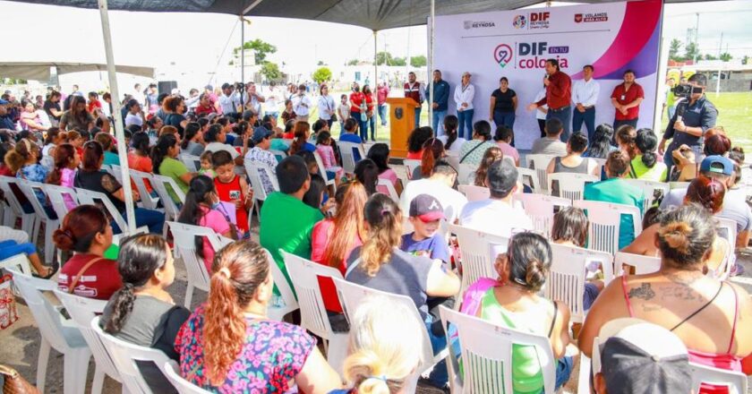 Beneficia Ayuntamiento y DIF Reynosa a familias de Valle Soleado