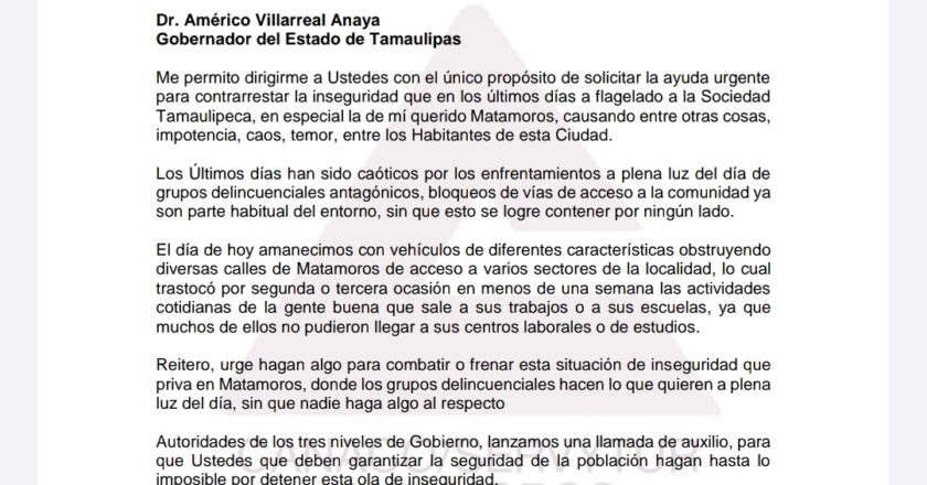 Continua la narcoviolencia en Tamaulipas