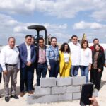 Colocaron primera piedra de Bodega Aurrerá en Paseo Monterrey