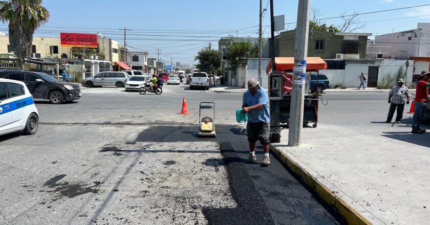 Con programa intensivo de bacheo Carlos Peña transforma a Reynosa