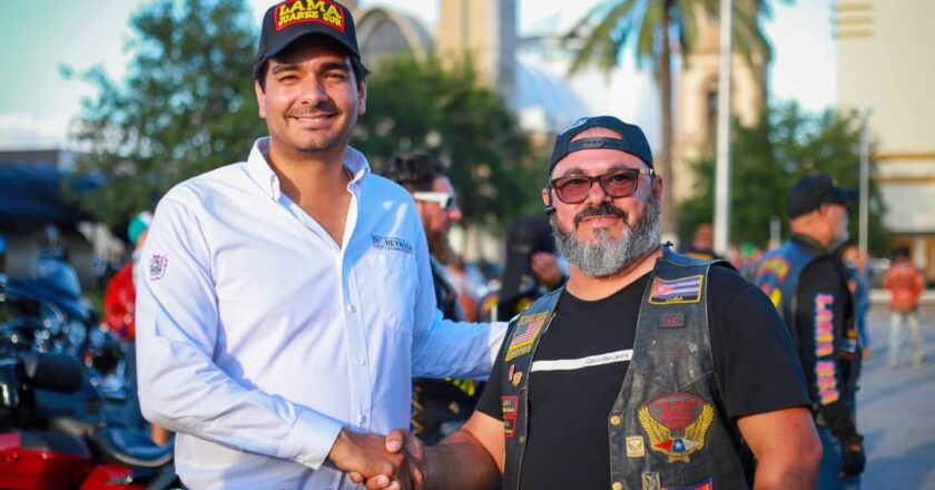Recibió Alcalde de Reynosa a organización de motociclistas