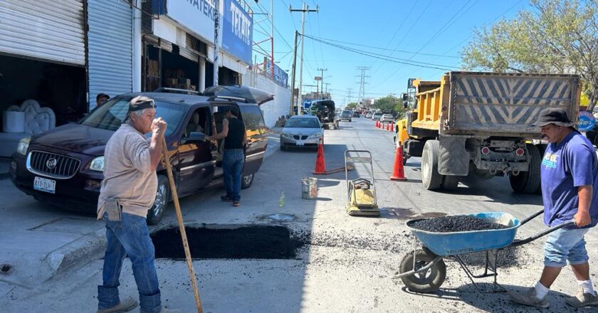 Atiende Gobierno de Reynosa reportes de infraestructura urbana