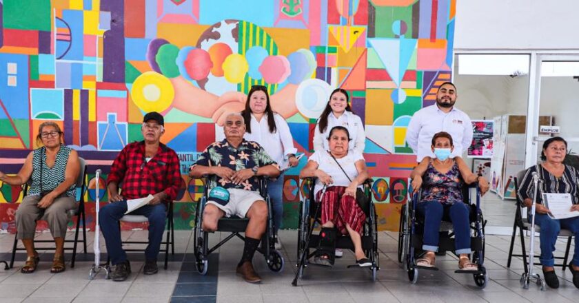 Apoya Alcalde Carlos Peña Ortiz a ciudadanos con discapacidad