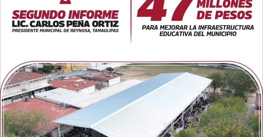 Más de 47 MP transforman la educación en Reynosa