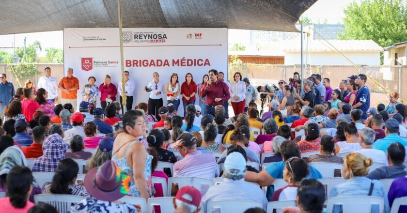 Llevó Carlos Peña Ortiz programa “Primero Sanos” a la Ampliación Delicias