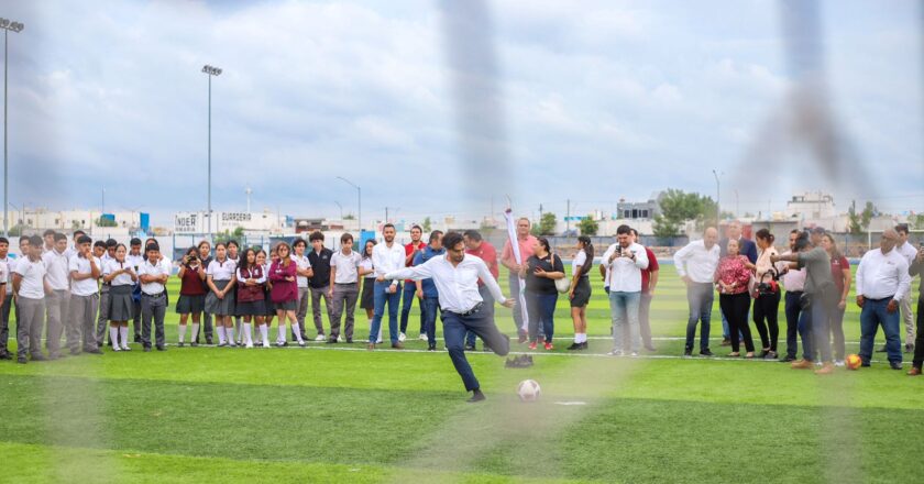 Busca Gobierno de Reynosa interacción y unidad de jóvenes a través del deporte