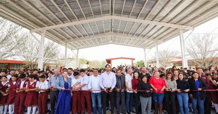 Nueva infraestructura escolar del Gobierno de Carlos Peña Ortiz beneficia a la Secundaria Técnica 93