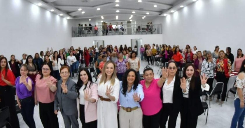 Mujeres de Río Bravo respaldan a Olga Sosa rumbo al Senado