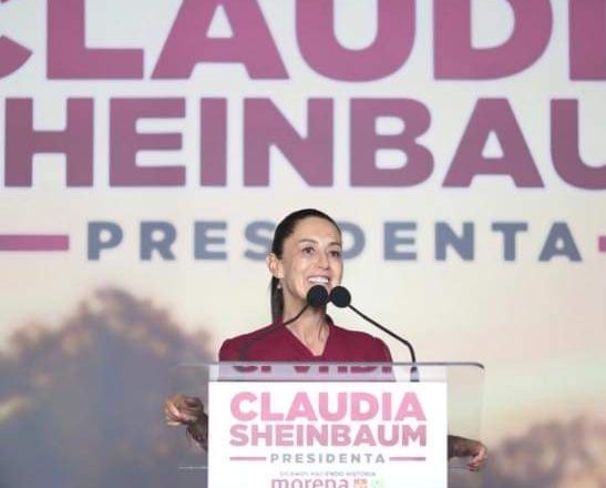 Encuestas son las que deciden postulaciones: Claudia Sheinbaum