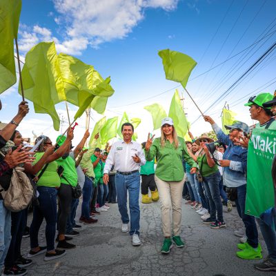 Brilla el verde; Matamorenses votarán por Maki Ortiz