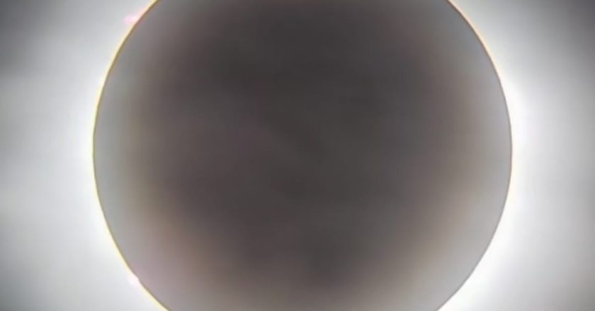Imágenes del eclipse total de sol
