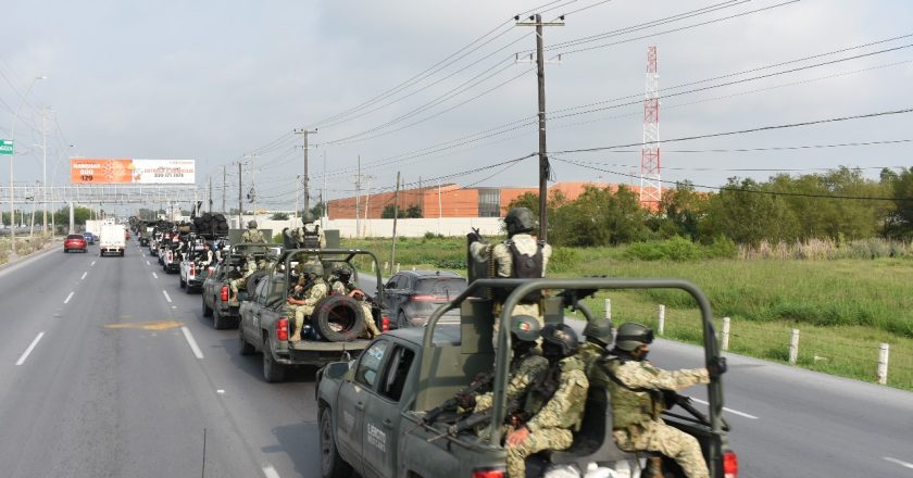 Llegan a Reynosa refuerzos militares